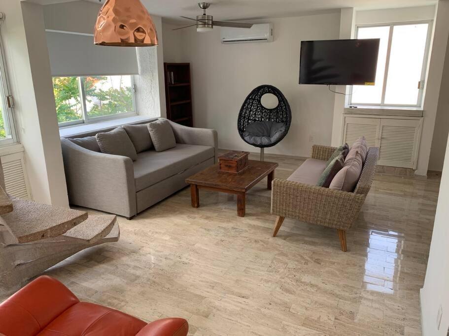 Penthouse A Un Paso De Puerto Cancún Exterior foto