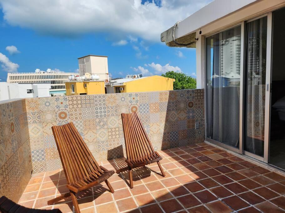 Penthouse A Un Paso De Puerto Cancún Exterior foto